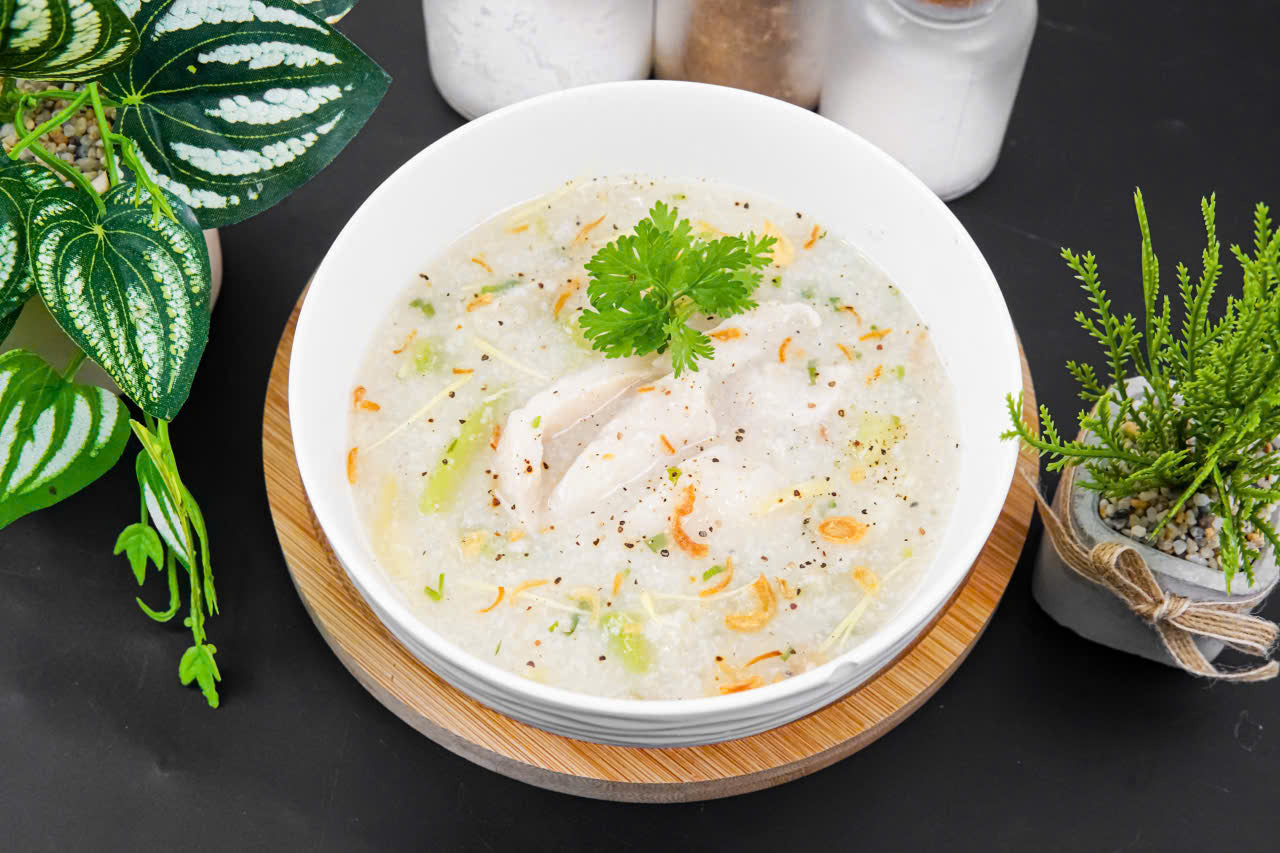 Congee vietnamien de tête de serpent de première qualité (Cháo Cá Lóc Thượng Phẩm)