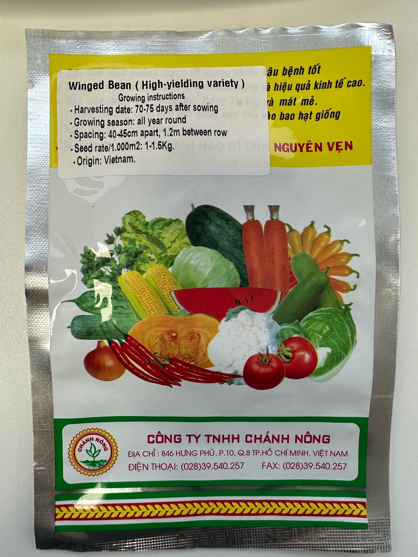Chánh Nông – Hạt Giống Đậu Rồng Cao Sản
