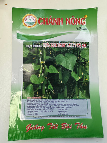 Chánh Nông - Premium Baby Cucumber F1 (Dưa Leo Baby Lai CN 887)