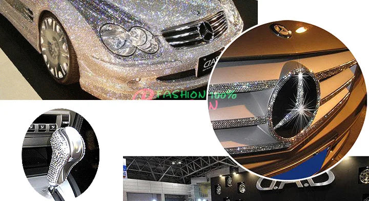 1000 viên Đá trang trí móng tay lấp lánh màu sắc ss6-ss30 Hạt đá pha lê nhựa resin mặt phẳng dùng trang trí giày dép túi xách quần áo phụ kiện DIY