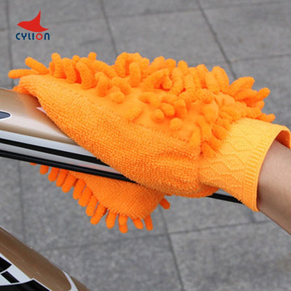 CYLION Bike Cleaning Motorcycle Chain Cleaner Bicycle Tool Kits Tire Brushes Road MTB Cleaning Gloves Chain Tool Cleaners Sets