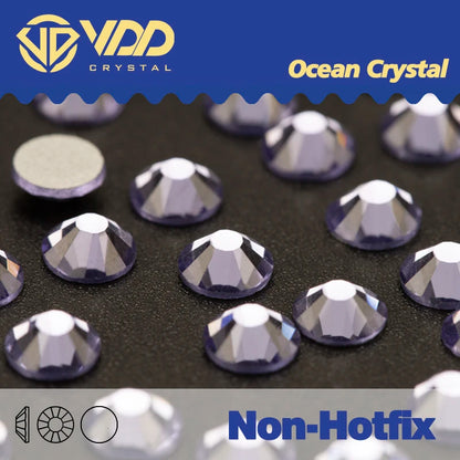 VDD Non Hot Fix Flatback Rhinestones And Decorations Crystal Nail Art Accessories Nail Sticker DMC Glitter Stone Diamond DIY