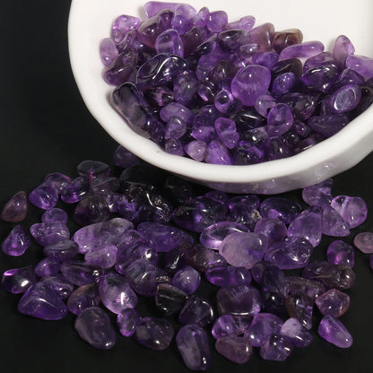 Irregular Amethysts Garnet Tiger Eye Crystal Natural Stone Chips Gravel Beads For Jewelry Making DIY Bracelet Necklace 16inch