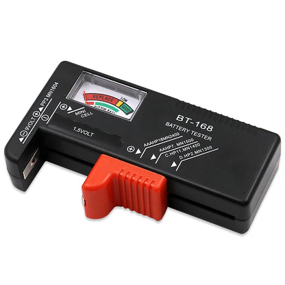 BT-168 AA/AAA/C/D/9V/1.5V batteries Universal Button Cell Battery Color Coded Meter Indicate Volt Tester Checker BT168 Power