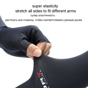 Cool Men Women Arm Sleeve Gloves Running Cycling Sleeves Fishing Bike Sport Protective Arm Warmers UV Protection Cover FA01