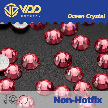 VDD Non Hot Fix Flatback Rhinestones And Decorations Crystal Nail Art Accessories Nail Sticker DMC Glitter Stone Diamond DIY