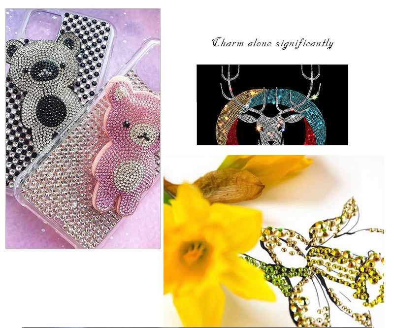 SS6-SS30 Multi-color Crystal AB Hot Fix Rhinestone Crystal Super Glitter Strass Iron On Rhinestones For Nail Art Fabric Garment