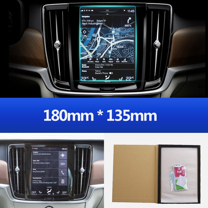 for volvo S90 v90 xc60 xc40 xc90 s60 v60 navigation film tempered film Screen protection film