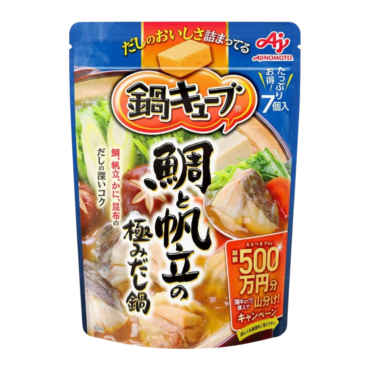 Ajinomoto Hot Pot Cube [Sea Bream & Scallop]