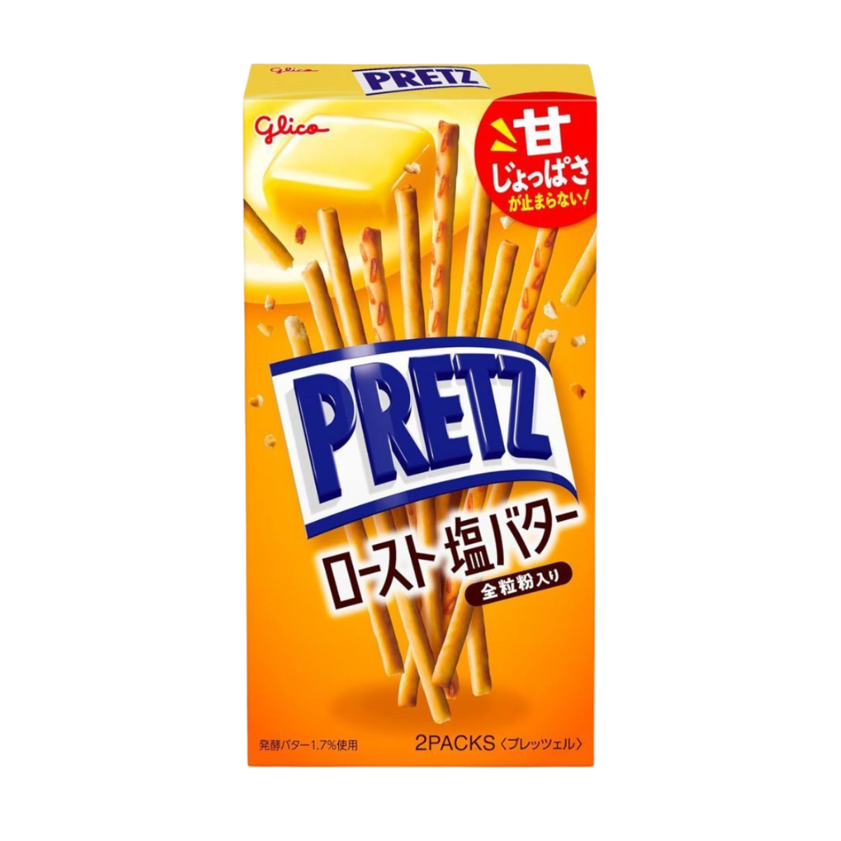 Glico Pretz Roasted Salt Butter Biscuit Sticks \Best Before 2026-08/