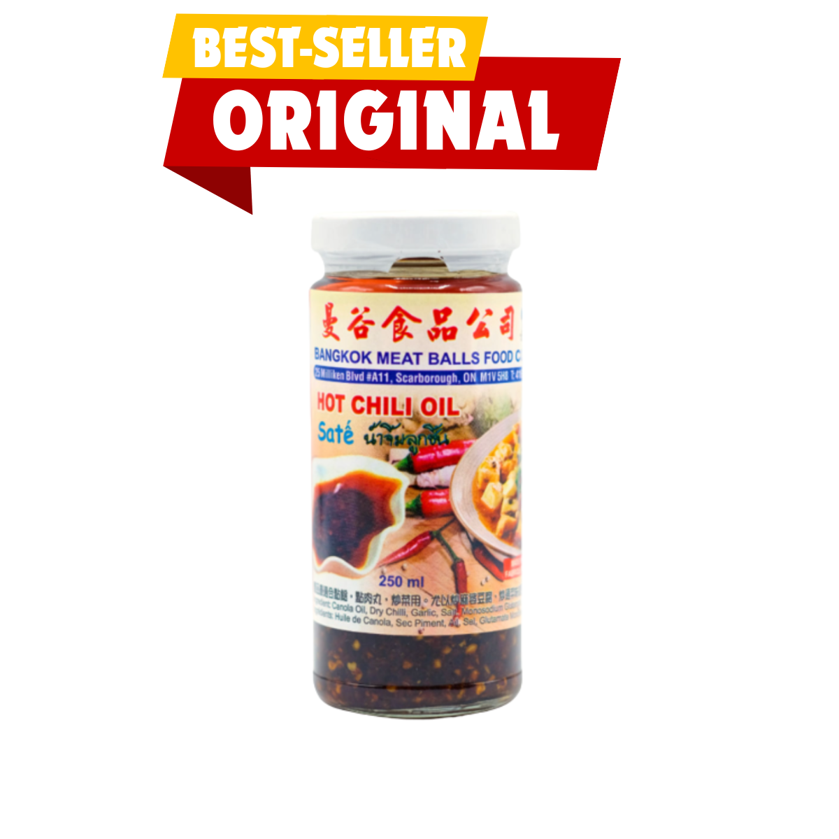 Bangkok Meat Balls Hot Chili Oil  [Original]
