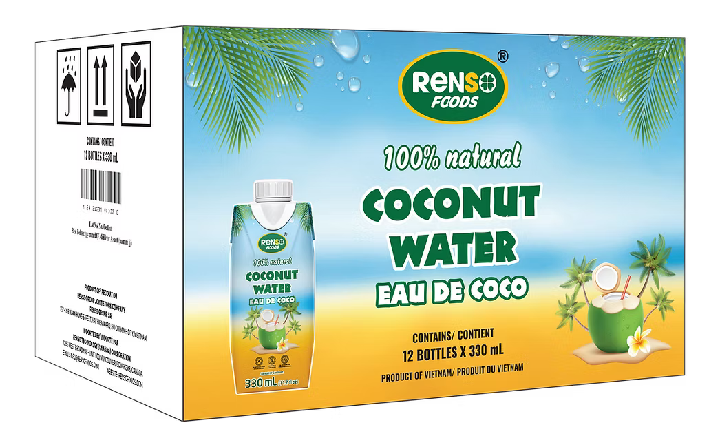 003. RENSO Coconut Water (330ml, 12 Bottles/case)
