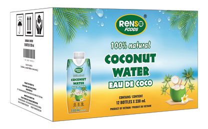 003. RENSO Coconut Water (330ml, 12 Bottles/case)