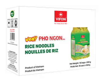 024. VIFON - RENSO Wow! Pho Ngon (500g, 18 bags/case)