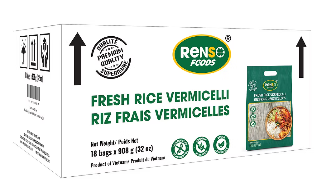 023. RENSO Premium Fresh Rice Vermicelli (908g, 18bags/case)