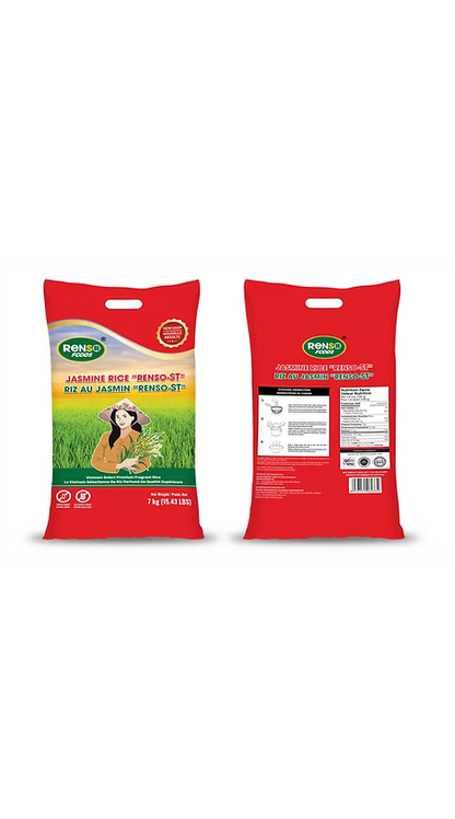 026. RENSO AAA Jasmine Rice "Renso ST"  (7kg/bag)