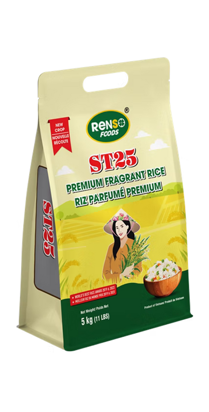 027. RENSO ST25 Premium Fragrant Rice (5kg, 4 bags/case)