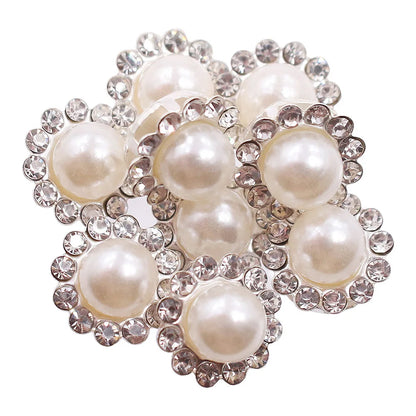 8mm-12mm Sunflower Sewing Claw Rhinestones Crystals Glass Beads Buttons Stones Sew On Rhinestone for Clothes Sewing Accessories