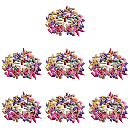 Mixed Natural Reflux Tower Incense Smoke Odor Remover Anxiety Relief Fragrance Incense Cone Meditation Relaxation Aromatherapy