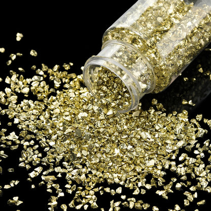 30g/Bottle Glass Crushed Stones Resin Fillings for DIY Epoxy Resin Mold Irregular Crystal Nail Art Decoration Jewelry Making