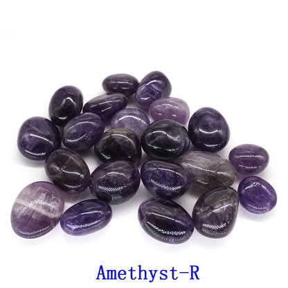 Natural Crystal Amethyst Rose Quartz Gravel Irregular Polishing Mineral Specimen Reiki Healing Tumbled Stone Aquarium Home Decor