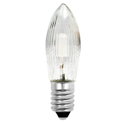 Warm Light Glass Bulbs Tapered Candles E10 LED Replacement Bulbs for Lights Candle Arch Bathroom Kitchen Home Lamps Bulb Decor