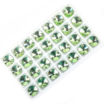 VC All Size Crystal Rhinestone AB Round Flatback Clothing Shell Beads Wedding Accessories Are Used For Decoration And DIY