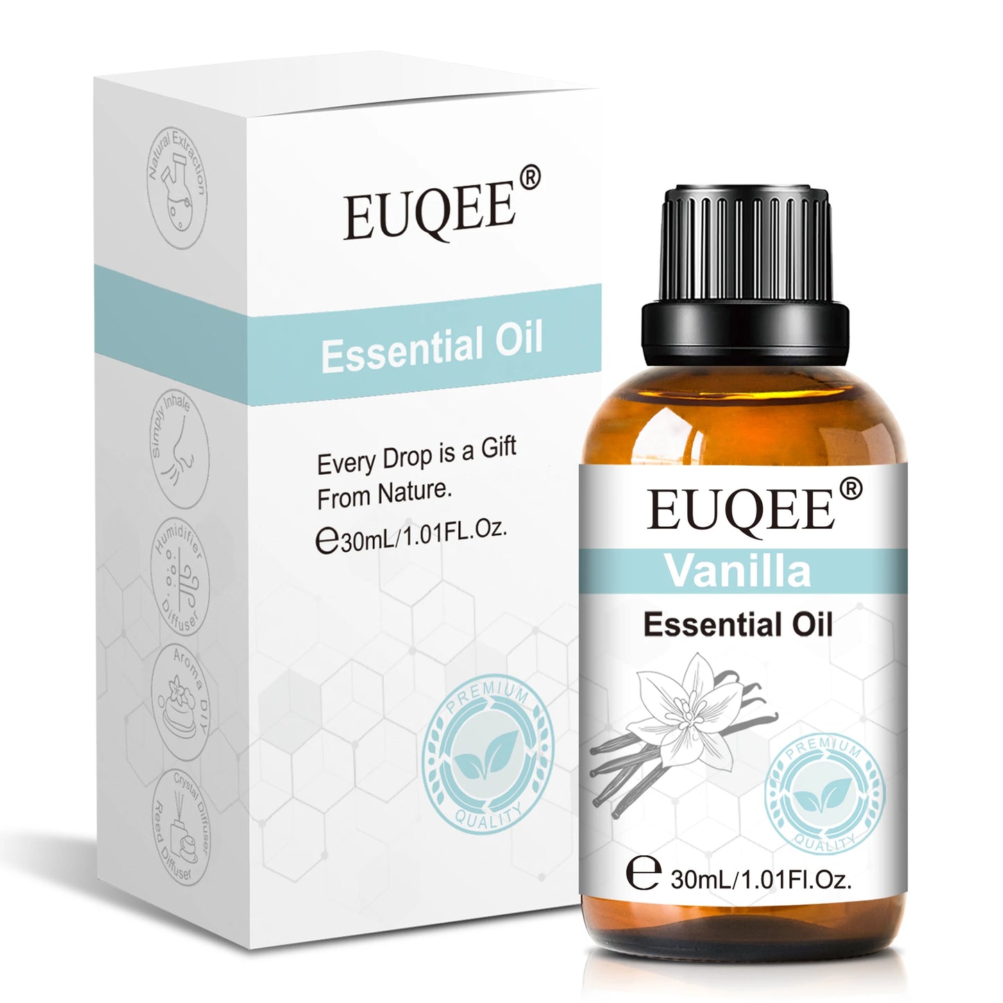 30ML Pure Essential Oil Vanilla Lavender Mint Rose for Aromatherapy Humidifier Scent Candle Frankincense Patchouli Fragrance Oil