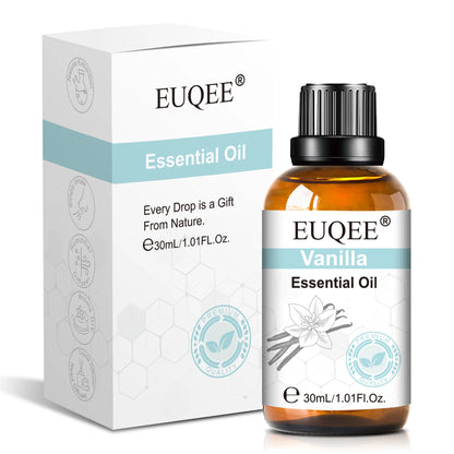 30ML Pure Essential Oil Vanilla Lavender Mint Rose for Aromatherapy Humidifier Scent Candle Frankincense Patchouli Fragrance Oil