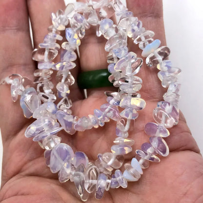 Natural Chips Stone Beads Irregular Gravel Crystal quartz Beads For Jewelry Making DIY Bracelet Necklace Accessories 16inches