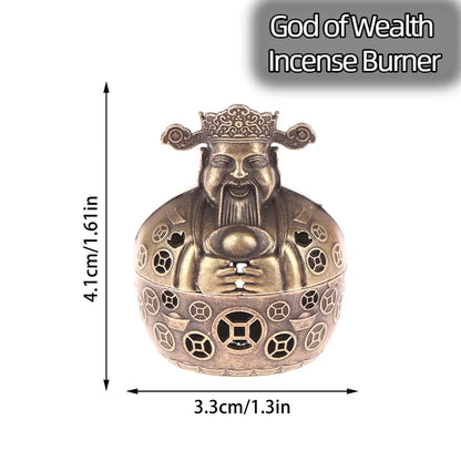 Antique Style Lamp Metal Incense Burner Scented Unscented Candle Holder Home Decor Gift Arabic Incense Burner