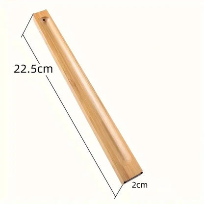 Handcrafted Bamboo Incense Holder Sandalwood Coil Base Serene Elegance Home Yoga Studio Decor Meditation Relaxation Accessory