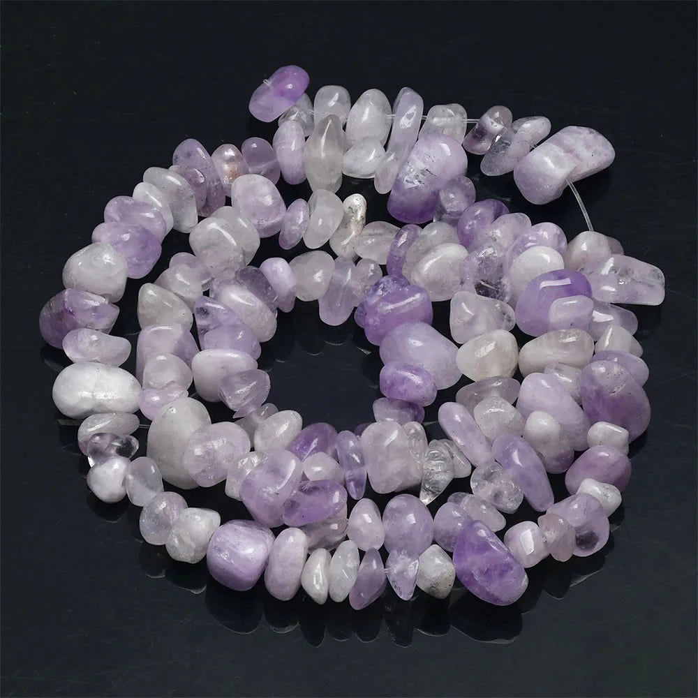 16 inch Natural Stone Beads Chips Beads 5-8mm Irregular Crystal Agate Gravel Beads Diy Bracelet For Jewelly HK058