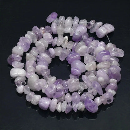16 inch Natural Stone Beads Chips Beads 5-8mm Irregular Crystal Agate Gravel Beads Diy Bracelet For Jewelly HK058