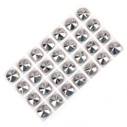 VC All Size Crystal Rhinestone AB Round Flatback Clothing Shell Beads Wedding Accessories Are Used For Decoration And DIY