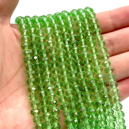 Multicolor 2 3 4 6 8mm Austria Faceted Crystal Beads Loose Spacer Round Glass Beads Bracelet DIY for Jewelry Making