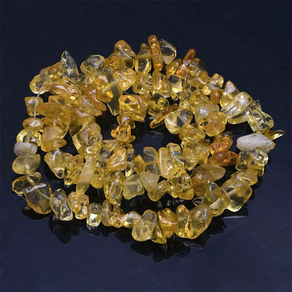 16 inch Natural Stone Beads Chips Beads 5-8mm Irregular Crystal Agate Gravel Beads Diy Bracelet For Jewelly HK058