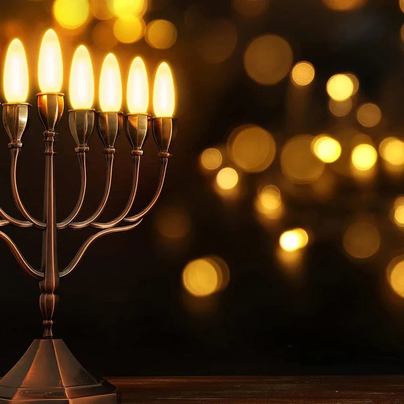 Warm Light Glass Bulbs Tapered Candles E10 LED Replacement Bulbs for Lights Candle Arch Bathroom Kitchen Home Lamps Bulb Decor