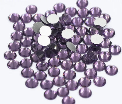 Multi colors SS3-SS30 Non Hot Fix Rhinestones flat back crystal strass glitter stone for DIY manicure 3D nail art fabric garment