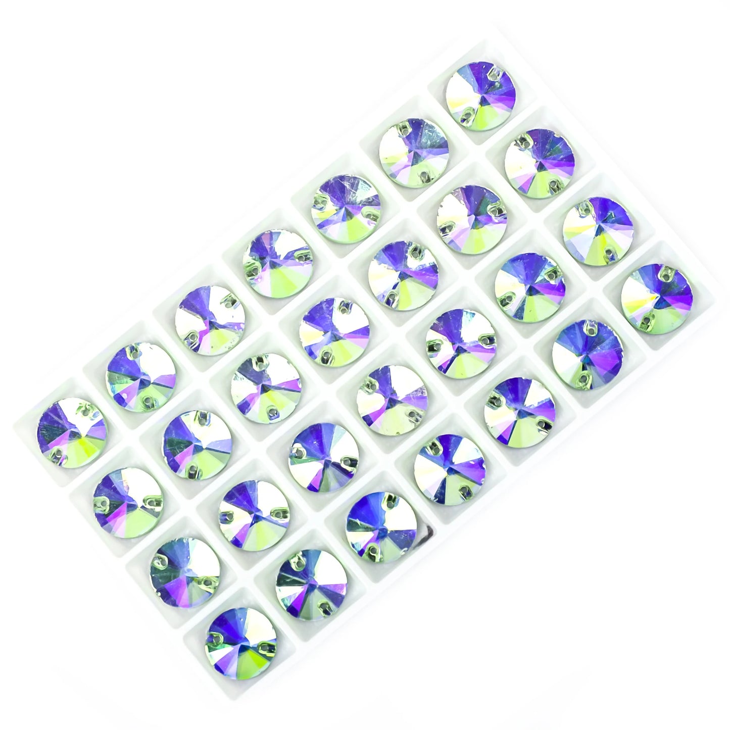 VC All Size Crystal Rhinestone AB Round Flatback Clothing Shell Beads Wedding Accessories Are Used For Decoration And DIY