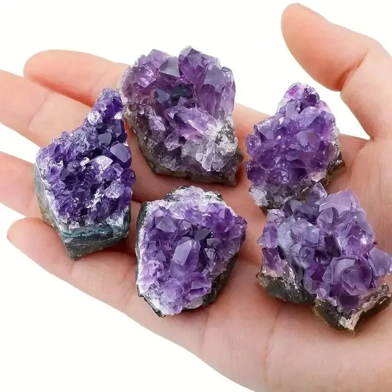 High Quality Natural Amethyst Geode Healing Crystal Amethyst Carved Clusters for Home Decor