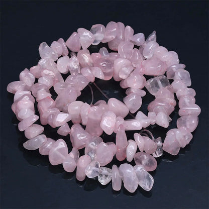 16 inch Natural Stone Beads Chips Beads 5-8mm Irregular Crystal Agate Gravel Beads Diy Bracelet For Jewelly HK058