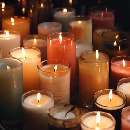 50/100Pcs Candle Wicks Waxed Cotton Set Smokeless Wax Core DIY Soy Wax Core Wax Wicks For Candles Making Supplies