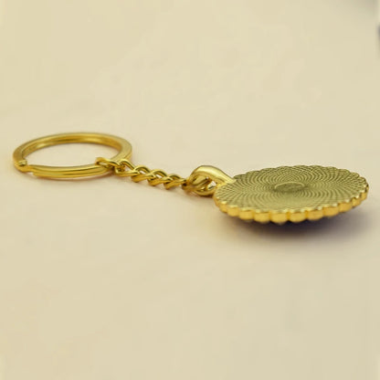 12 Constellation Keychain Fashion Double Side Cabochon Glass Ball Keychain Zodiac Signs Jewelry For Men For Women Birthday Gift