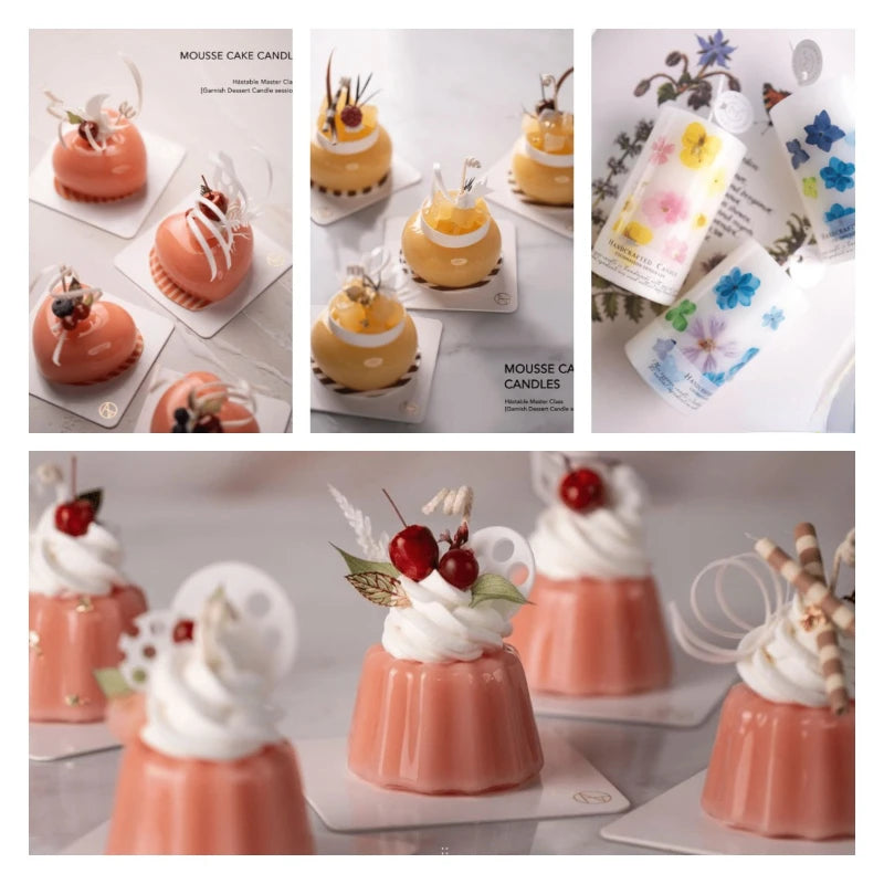 Reusable Mirror Light Oil Candle Surface Non-flame Retardant Brightener DIY Aromatherapy Candle Gloss Treatment Raw Materials