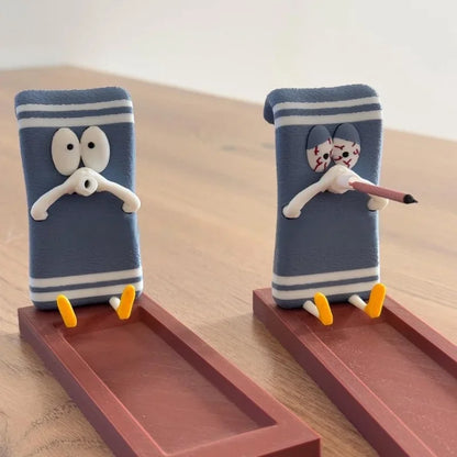 Incense Stick Holder Handmade Burner for Home Office Decor Meditation Yoga Aromatherapy Gifts Craft Decorative Accessories