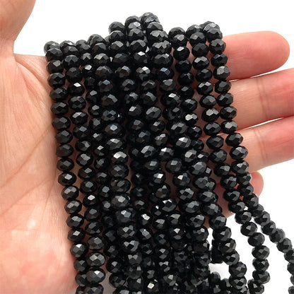 Multicolor 2 3 4 6 8mm Austria Faceted Crystal Beads Loose Spacer Round Glass Beads Bracelet DIY for Jewelry Making