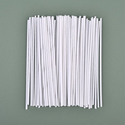 30-100 cái/bộ Bấc nến Cotton sáp bộ lõi sáp không khói tự làm lõi sáp đậu nành bấc đèn dầu hỏa dệt cung cấp vật liệu làm nến