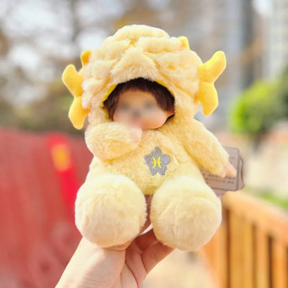 Thú Nhồi Bông Hoạt Hình Dễ Thương 12 Con Giáp Tư Thế Ngồi Biến Hình Siêu Dễ Thương Quà Tặng Đồ Chơi Sang Trọng Phụ Kiện Anime