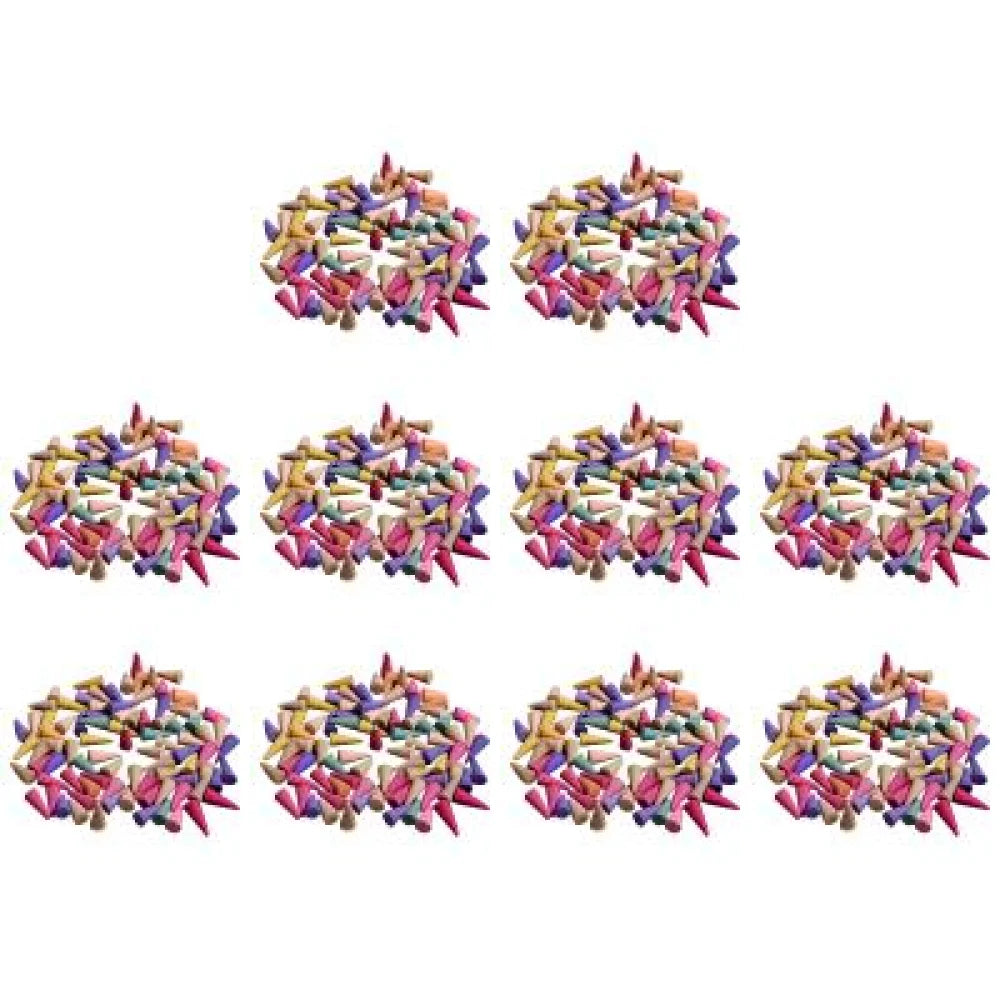 60-600pc Natural Reflux Tower Incense Smoke Odor Remove Anxiety Relief Fragrance Incense Cone Meditation Relaxation Aromatherapy